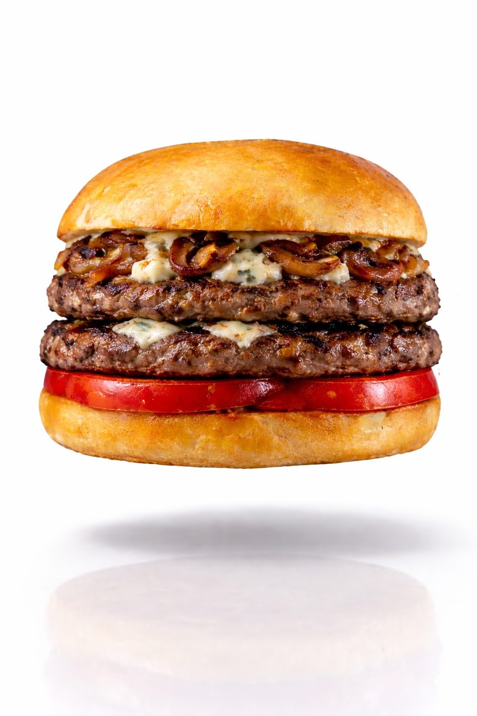 Blue Bacon Burger